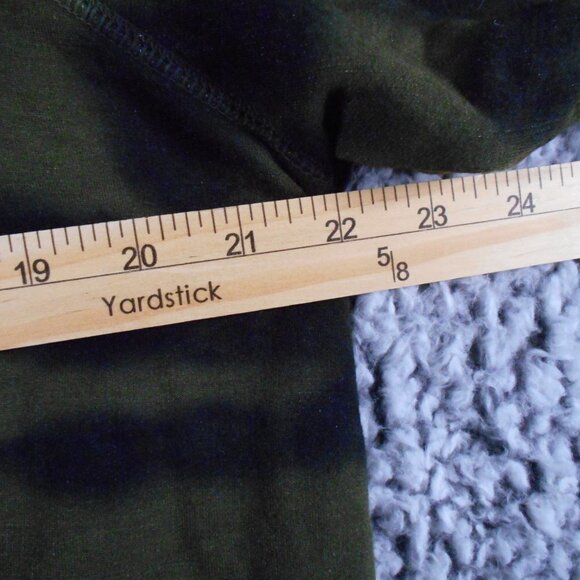 SCOOP Animal Print Sweatshirt Tiger Print Green and Black Fleece Size Large - Picture 7 of 10